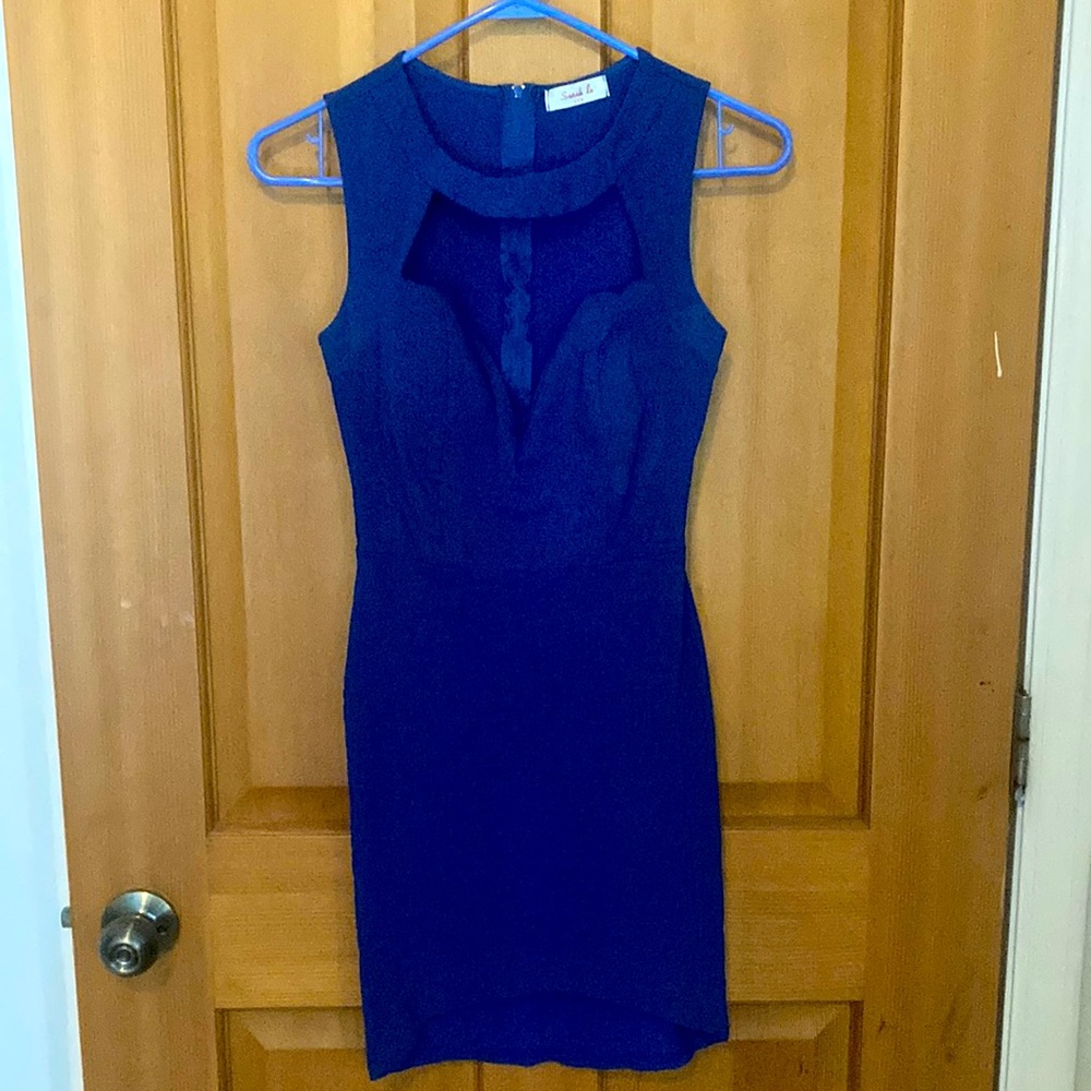 Sarah La cobalt blue dress